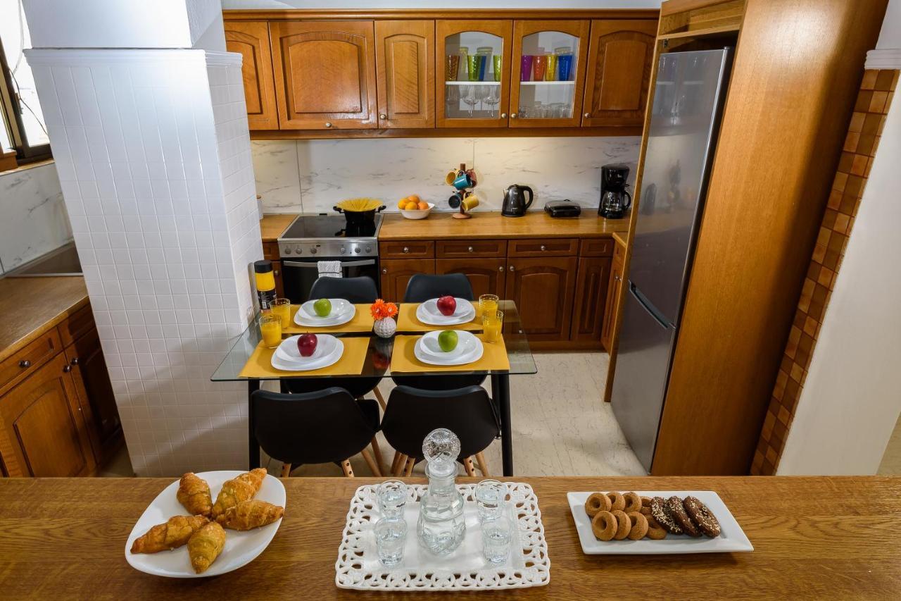Central Apt. With Parking - 3 Min From Old Port La Canea Esterno foto