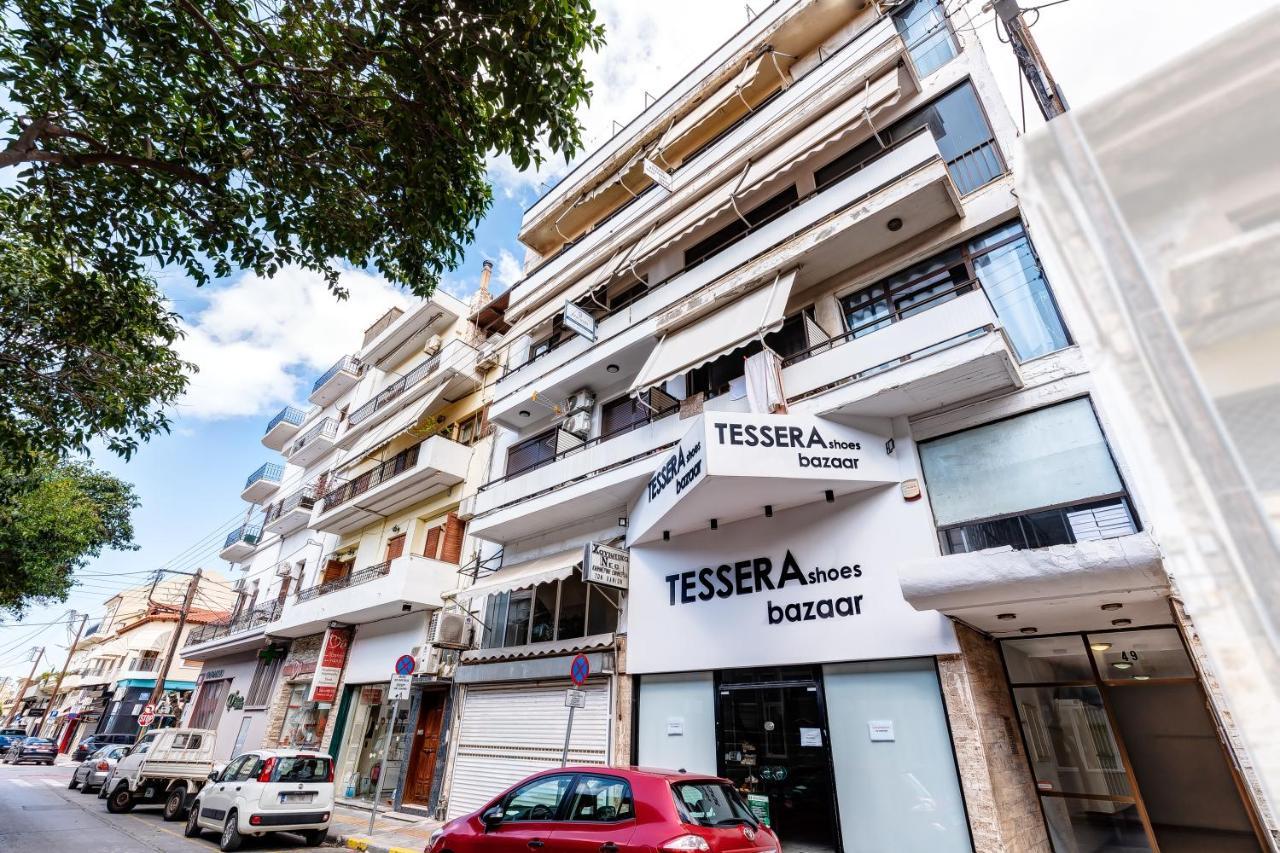 Central Apt. With Parking - 3 Min From Old Port La Canea Esterno foto